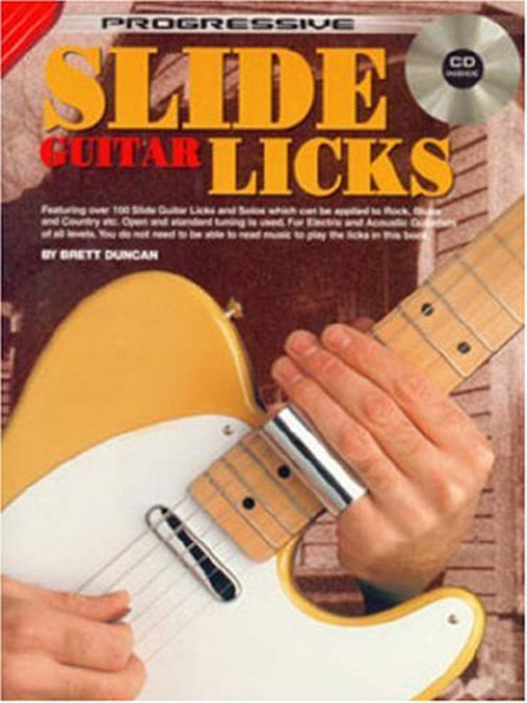 Progressive Slide Guitar Licks Book