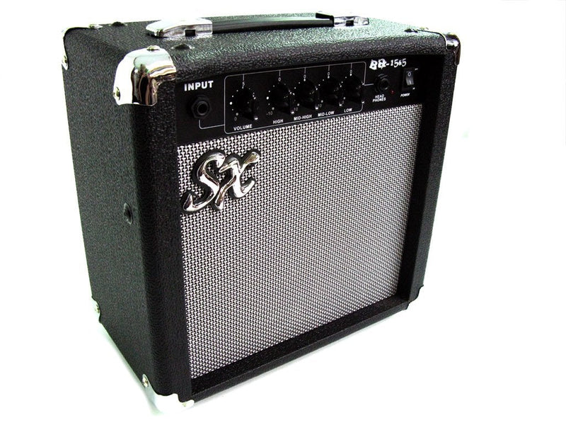 SX 15 Watt Multi-Purpose Bass-Keys-Elec Drums Amplifier