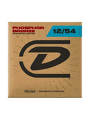 DUNLOP PHOSPHOR BRONZE GUITAR STRINGS LIGHT 12-54