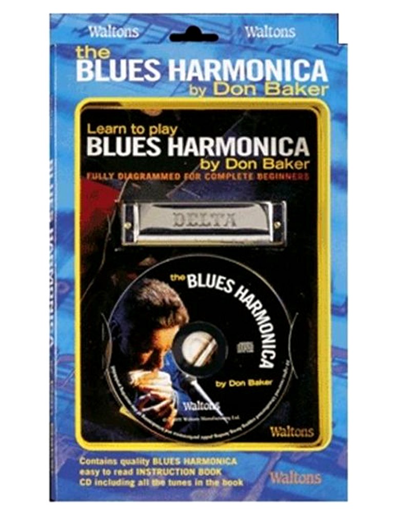 The Blues Harmonica Starter Kit by Don Baker