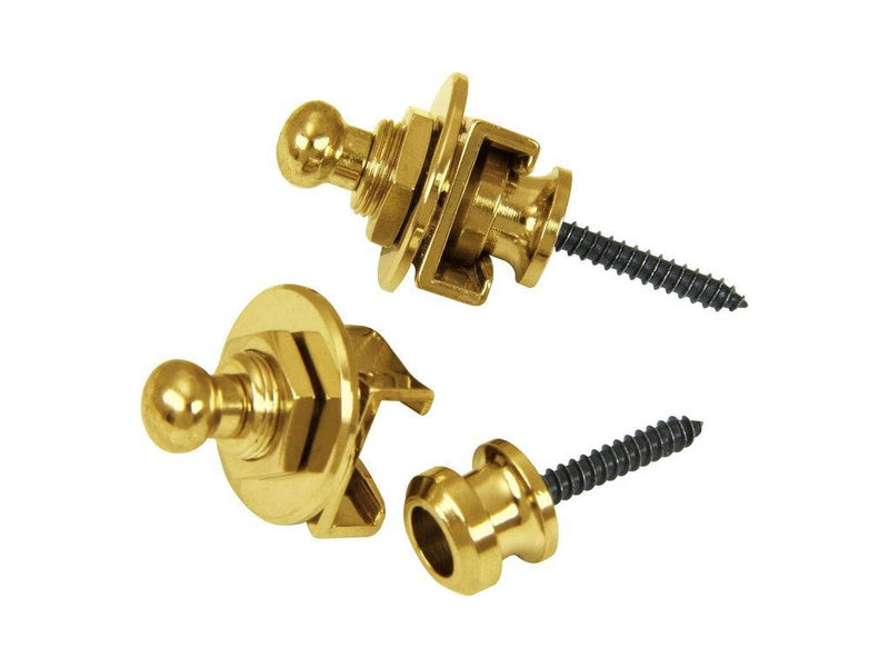 Schaller Gold End Pin Strap Lock Set