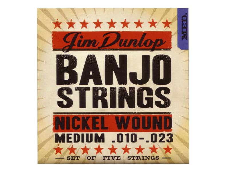 Dunlop Nickel Wound Banjo Strings 10-23
