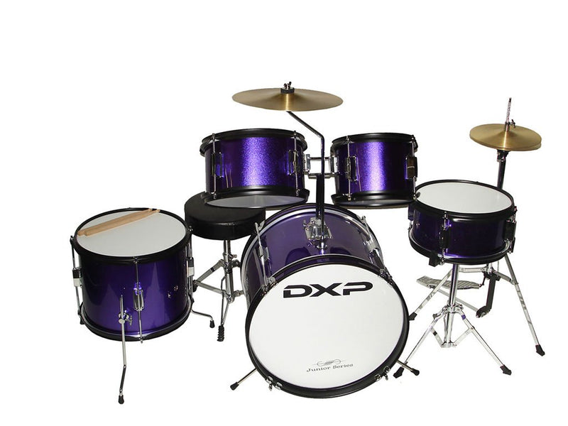 DXP Junior Drum Kit Purple