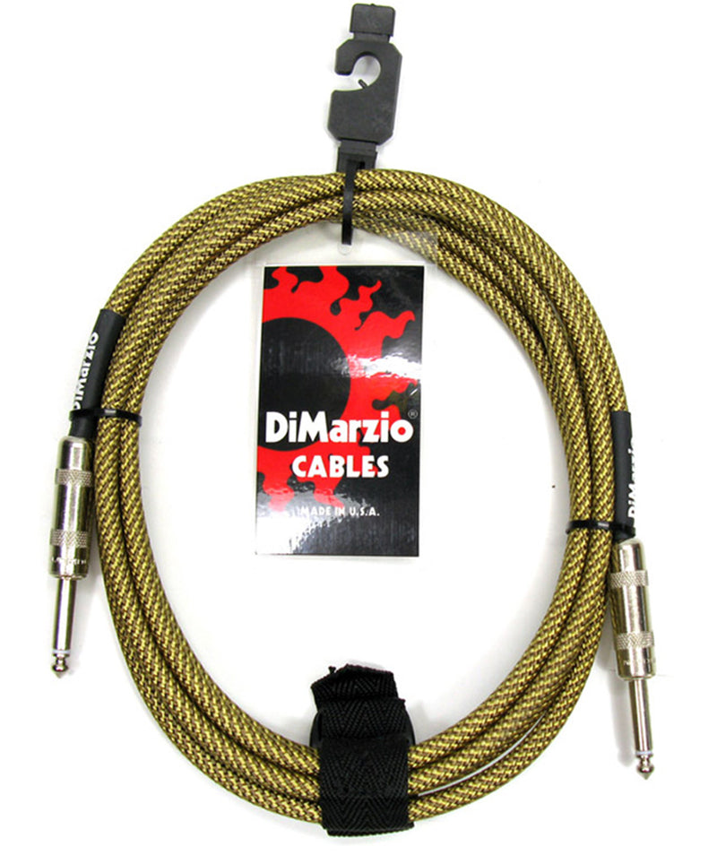 DiMarzio 10' (3m) Straight Instrument Cable