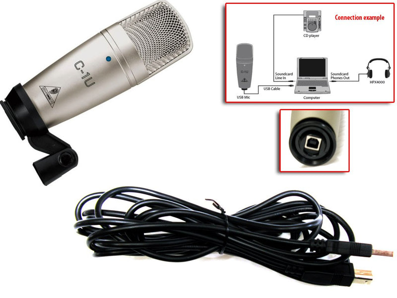 Behringer Condenser USB Microphone