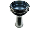 Mano MP978B 7 3/4 Inch Black Pewter Darbuka