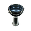 Mano MP978B 7 3/4 Inch Black Pewter Darbuka
