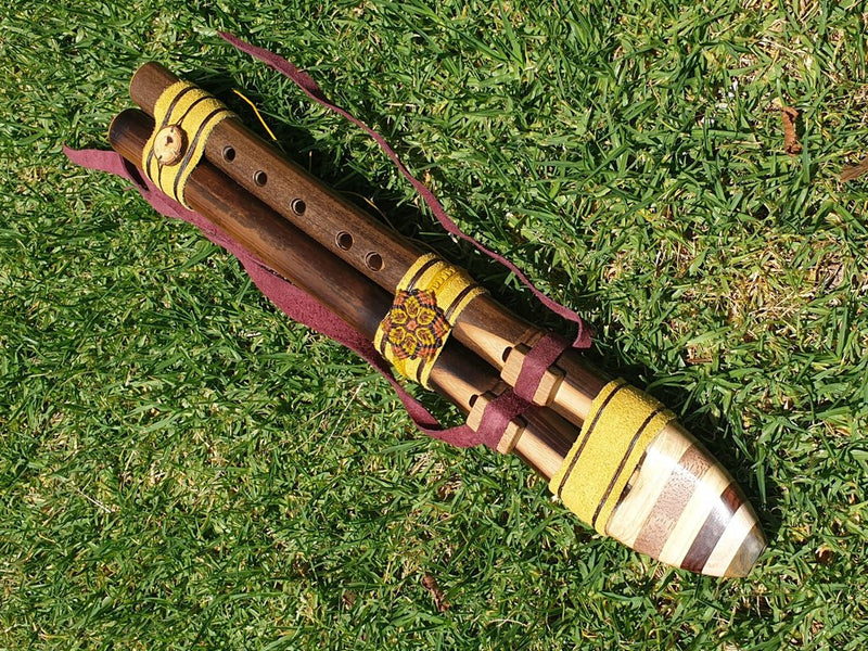 Authentic South American Native Double Flute