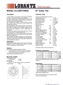 Lorantz 10" 75 Watt 16 Ohm Greenback Clone