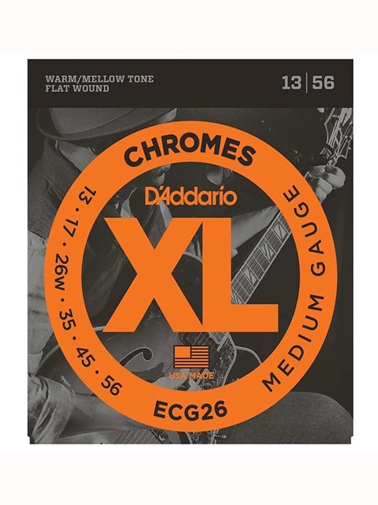 D'addario 13-56 Flatwound Electric Guitar Strings