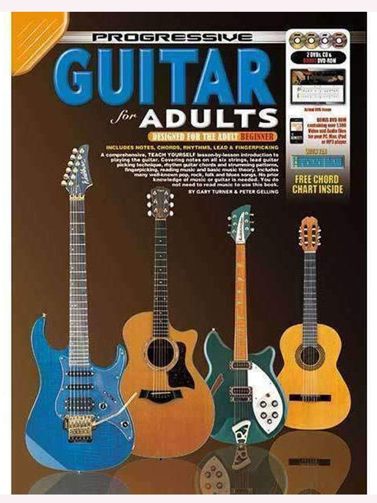 Progressive Guitar for Adults Book