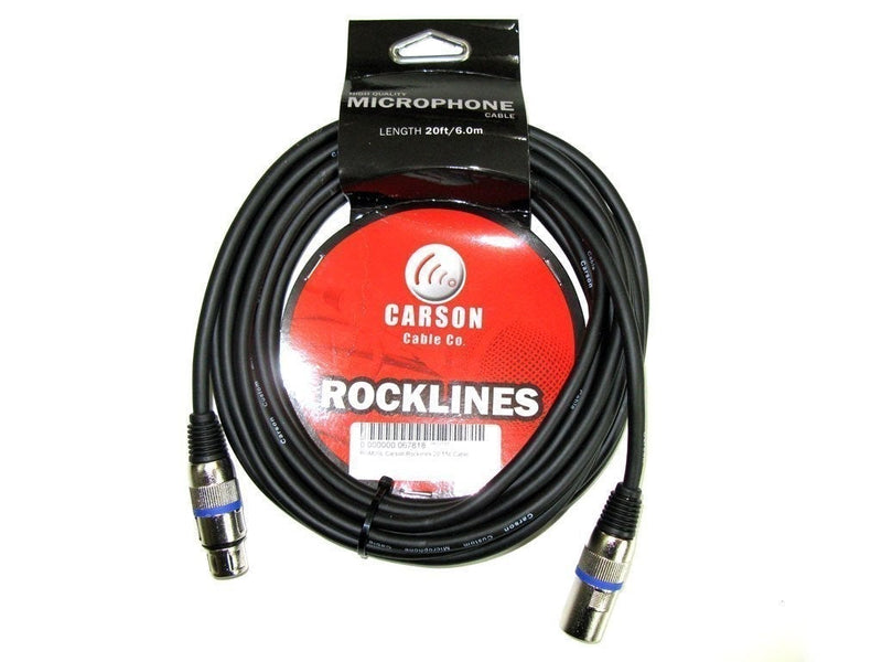 Carson 20' (6m) Microphone Cable