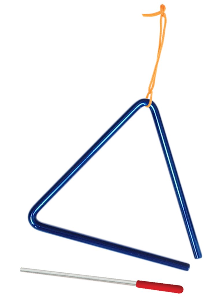Powerbeat 6 Inch Blue Triangle