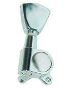 Dr. Parts Chrome 3 a side Machine Heads Vintage Style Buttons