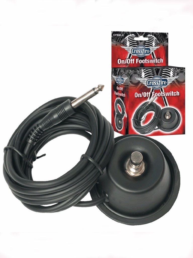 Crossfire Vintage Style On/Off Footswitch
