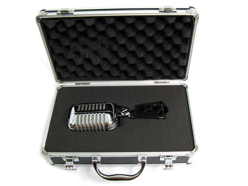 Soundart Chrome Condenser Birdcage Style Microphone