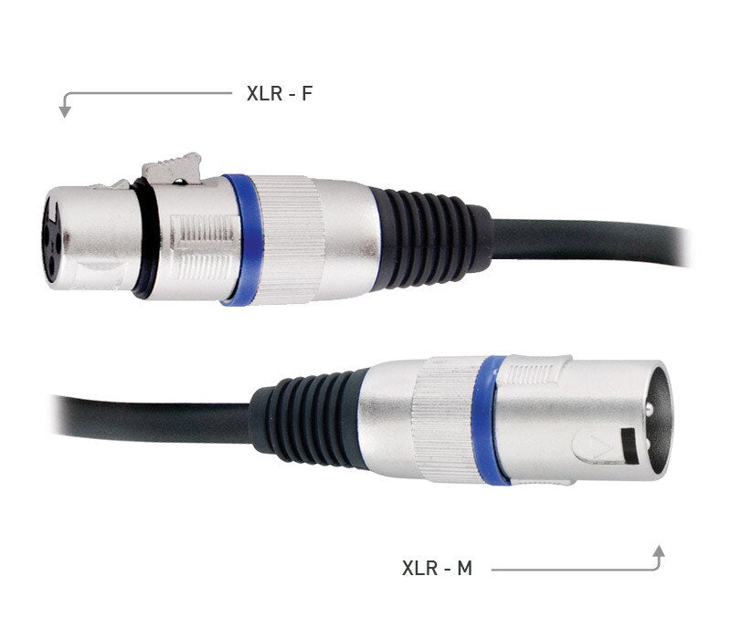 Carson 30' (9m) XLR (Male to Female) Euro Speaker Cable