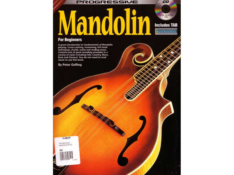 Progressive Mandolin For Beginners Book