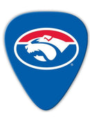 AFL Western Bulldogs Medium Celluloid 5 Pick Pack