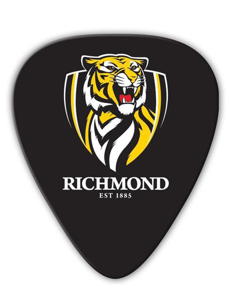 AFL Richmond Medium Celluloid 5 Pick Pack
