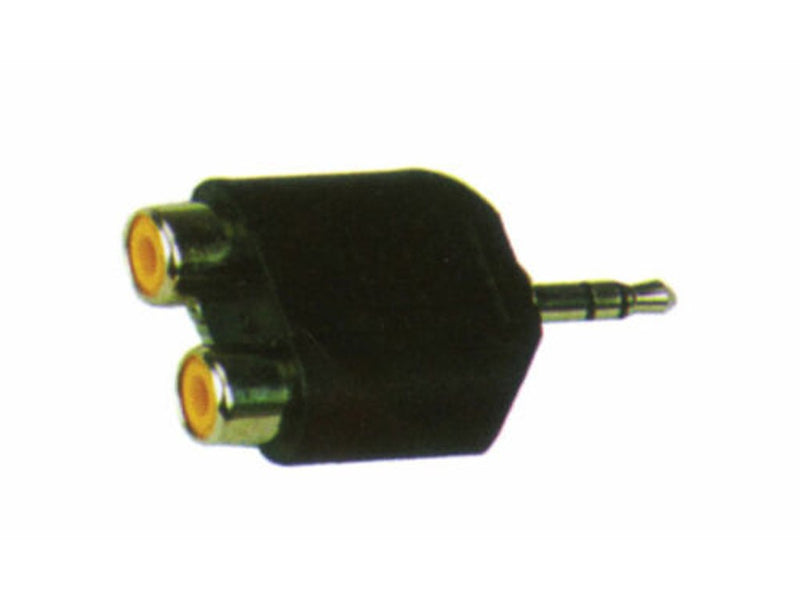 Carson Adaptor 3.5 Stereo Jack (M) to 2 X Rca (F)