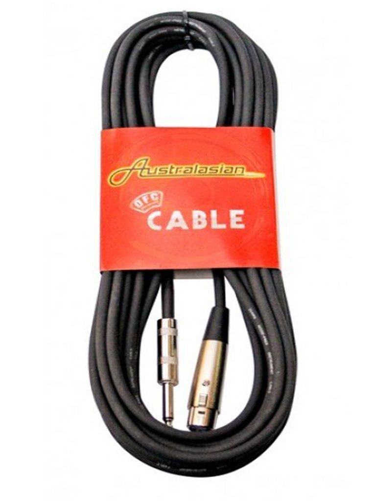 MMC 20' (6m) XLR (Female) to 1/4" TS (Male) Cable