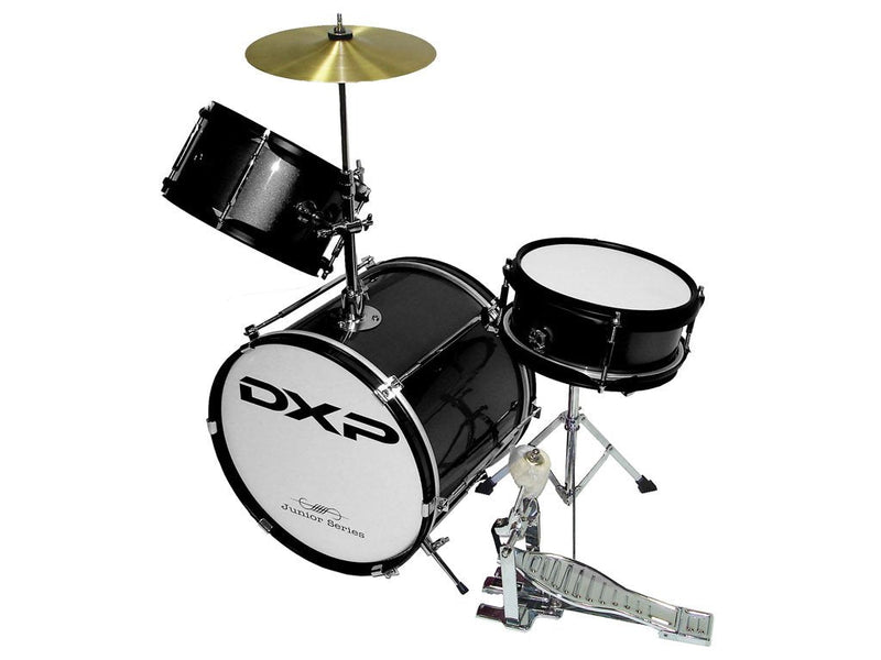 DXP Junior Drum Kit Black Outfit