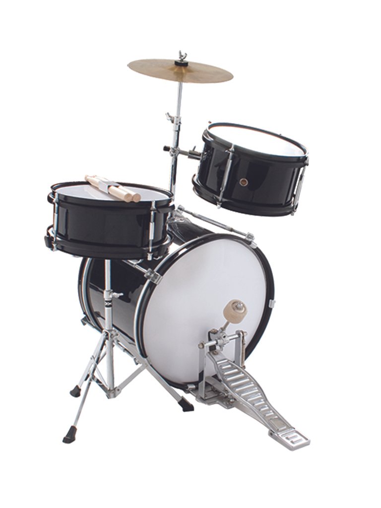 DXP Junior Drum Kit Black Outfit