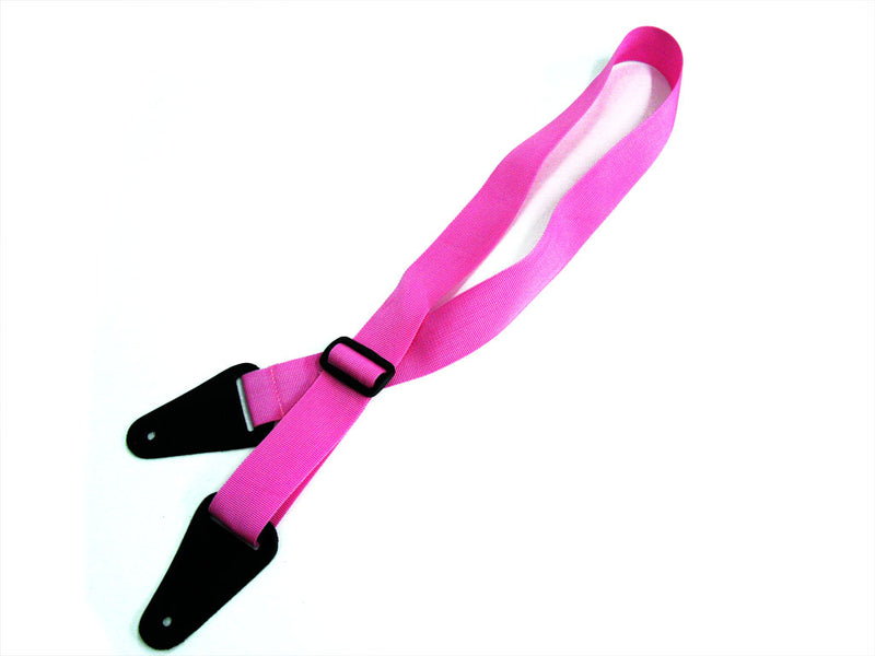 CL Pink Poly Guitar Strap
