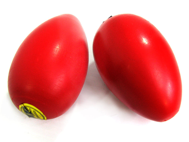 Mano Large Red Wooden Egg Shakers
