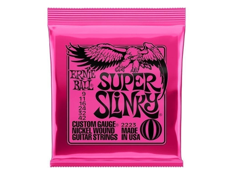 Ernie Ball 9-42 Super Slinky Electric Strings