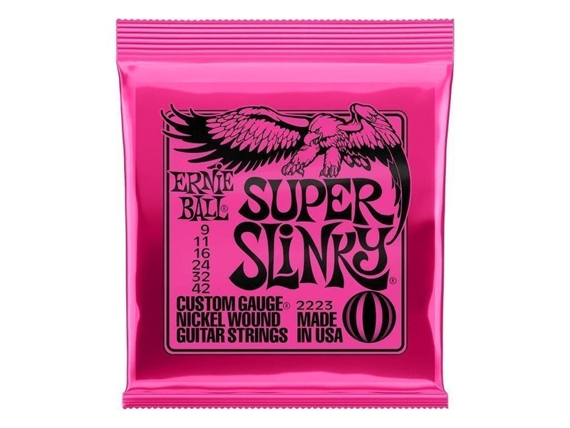 Ernie Ball 9-42 Super Slinky Electric Strings