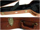 Xtreme Brown Vinyl Croc Banjo Case