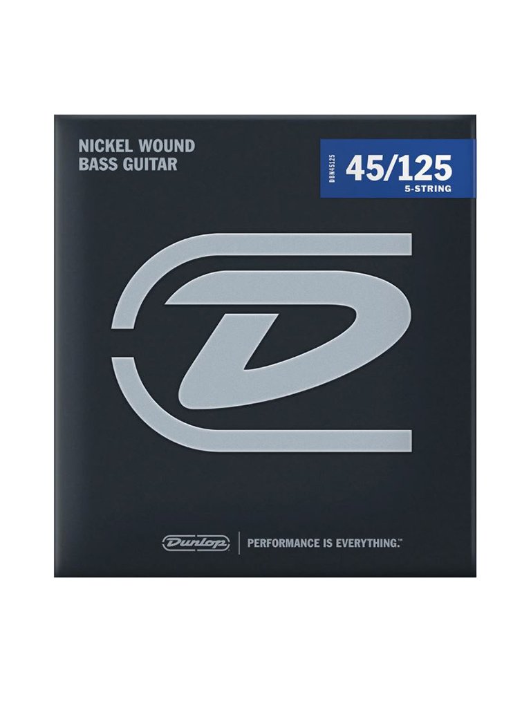 Dunlop 45-125 (5 String) Bass Guitar Strings