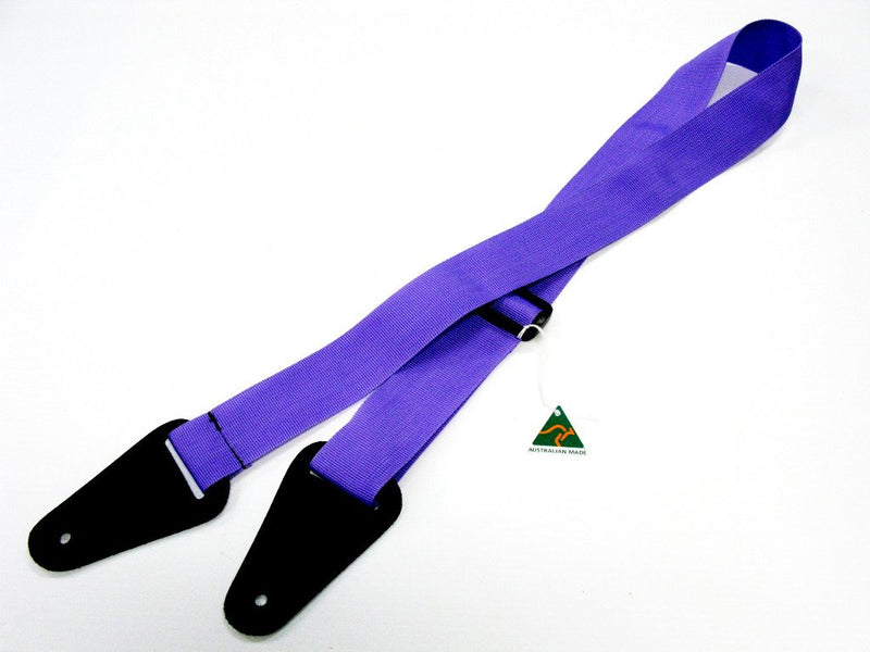 CL Purple Poly Guitar Strap