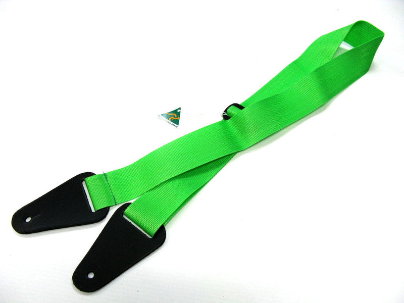 CL Lime Poly Guitar Strap