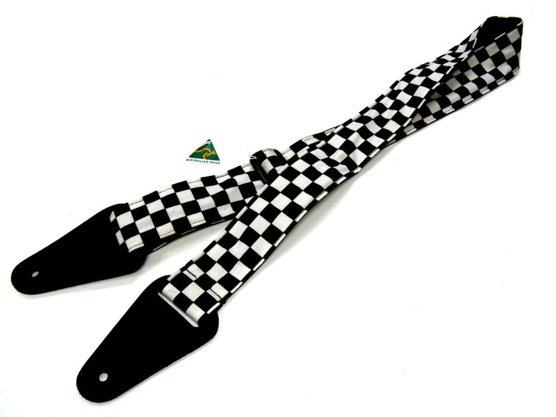 CL Checkerboard Black & White Ska Punk Strap
