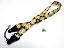 CL UKULELE STRAP HIBISCUS GREEN