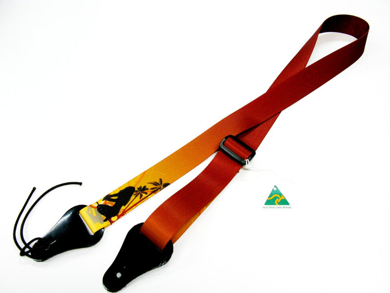 Colonial Leather Hawaiian Style Poly Ukulele Strap
