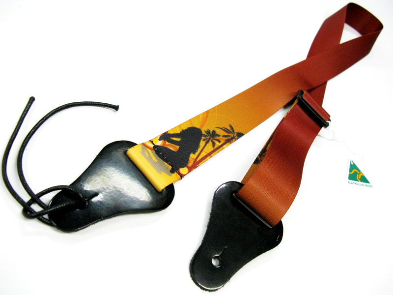Colonial Leather Hawaiian Style Poly Ukulele Strap