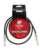 Carson 6' (1.8m) Straight 1/4" TRS (Stereo) Instrument Cable