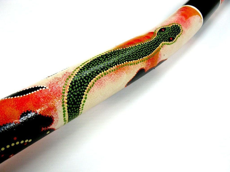 Toca Curved 50" Didgeridoo Gecko Design