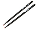 Vic Firth Nova 5A Black Drum Sticks With Red Nylon Tip