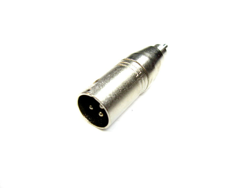 MMC XLR (Male) to RCA (Male) Adaptor