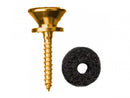 Dr Parts Guitar End Pin Strap Button Gold