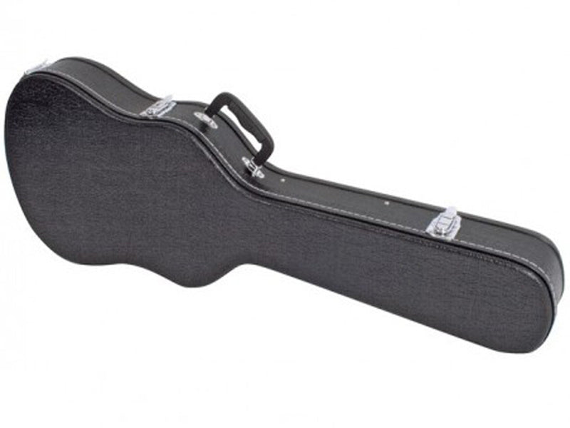 MMC SG Shaped Black Vinyl Arched Top Hard Case