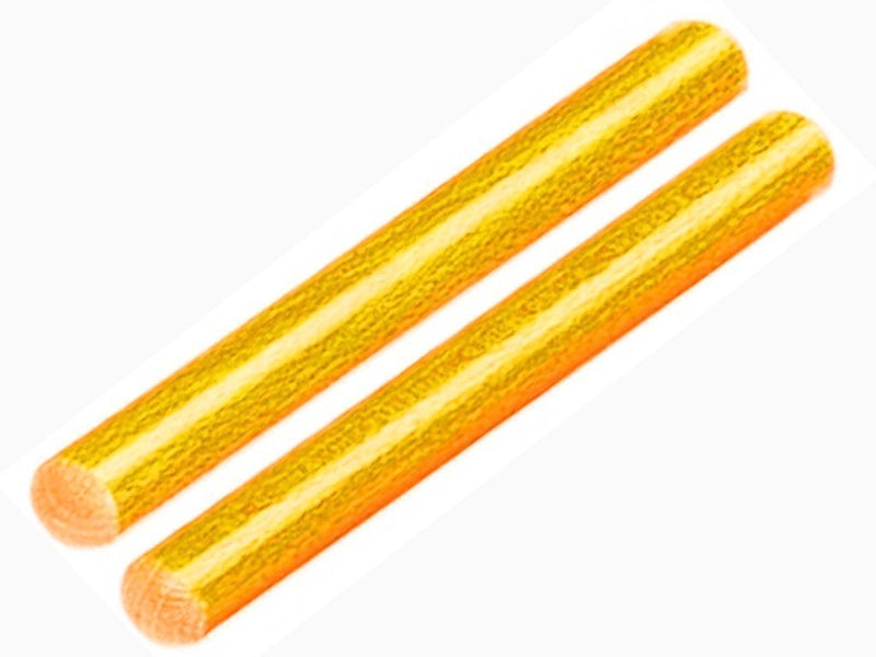 Mano 7" Hardwood Yellow Claves