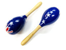 MMC Aussie Flag Maraccas