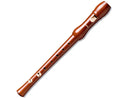 MUSICA RECORDER C SOPRANO LACQUERED PEARWOOD