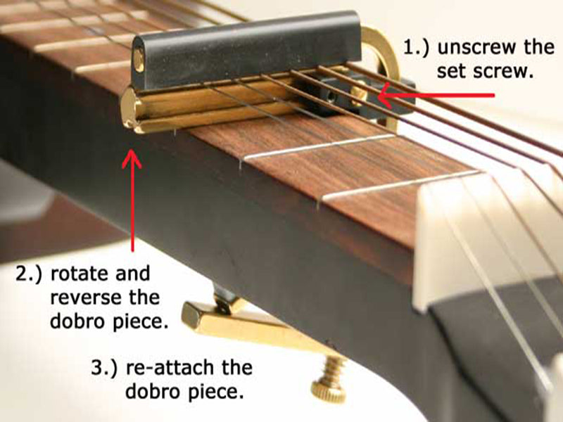 Shubb C6b Capo for Square Neck Resophonic Guitar